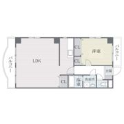 アーバンビラ大名の間取り画像