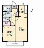 エバーグリーンの間取り画像