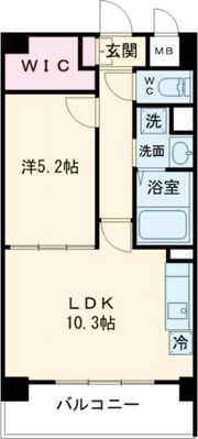 ブランシェ駅南の間取り画像