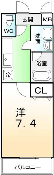 フジパレス愛泉の間取り画像
