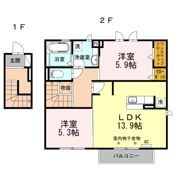リアンの間取り画像