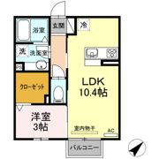 ルワンジュ Aの間取り画像