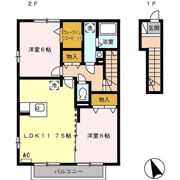 グランドソレーユ Aの間取り画像