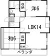 コーポ山城の間取り画像