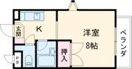 アルカディアSTの間取り画像