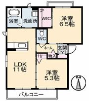 グランドレガシー H棟の間取り画像