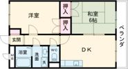 コスモハイツの間取り画像