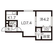サンレコルトⅠの間取り画像