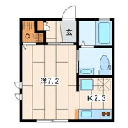 グリーンリーフ弐番館の間取り画像