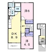 ドルチェヴィ－タBの間取り画像
