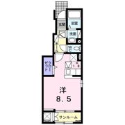 ソレアードAの間取り画像