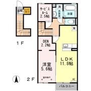グランメールの間取り画像