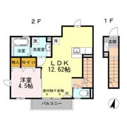 エクレール Ⅱの間取り画像