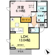 パピヨン Aの間取り画像