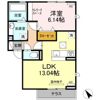 パピヨン Bの間取り画像