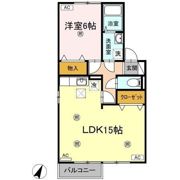 サニーコーポ A棟の間取り画像