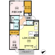 ビバリーヒルズの間取り画像