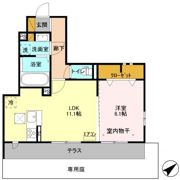 ファルケ フォレストの間取り画像