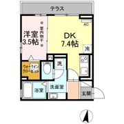 ONE URBAN PLACE(ﾜﾝｱｰﾊﾞﾝﾌﾟﾚｲｽ)の間取り画像