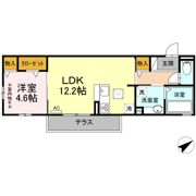 ステージチャンプ中原の間取り画像