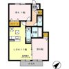 ハイツ アムール Bの間取り画像