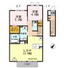 セジュール ココアの間取り画像