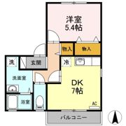 ファミリー神野の間取り画像