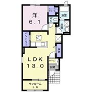 ピア－ニⅡの間取り画像