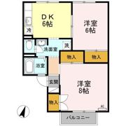 クレスト樹林 Bの間取り画像