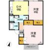 クレスト樹林 Bの間取り画像