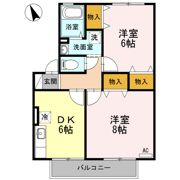 三才パレス Aの間取り画像