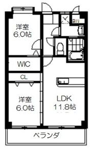 ファインビスタ太宰府の間取り画像