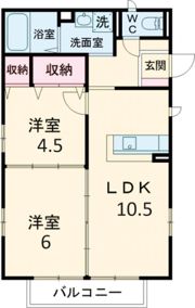 アネックスⅡの間取り画像
