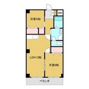 コーポ都の間取り画像