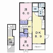 サンセールO・Aの間取り画像