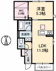 シャーメゾン桑ノ山の間取り画像