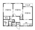 コーポ大木の間取り画像
