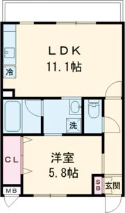 Signpostサザンネイビーの間取り画像