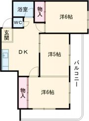オリーブヒルズ北野の間取り画像