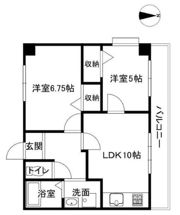 ソレイユ南条の間取り画像