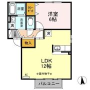 プラザハイツ Aの間取り画像