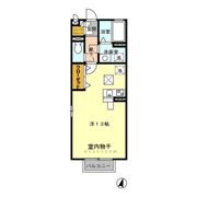 レセンテ南越谷の間取り画像