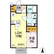 モナリエⅡの間取り画像