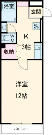 Palette T2の間取り画像