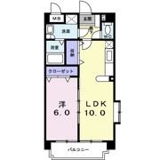 シャルマンパレスの間取り画像