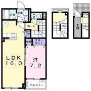 ミル・クレイン Ⅱの間取り画像