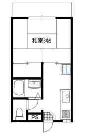リルームス城東Bの間取り画像