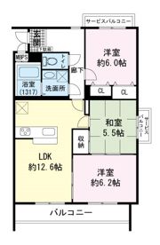 Gold palaceの間取り画像