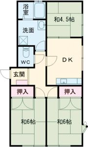 スカイハイツの間取り画像