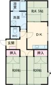 スカイハイツの間取り画像